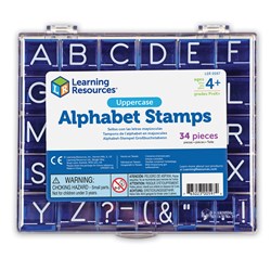 Learning Resources - Uppercase Alphabet Stamps Set