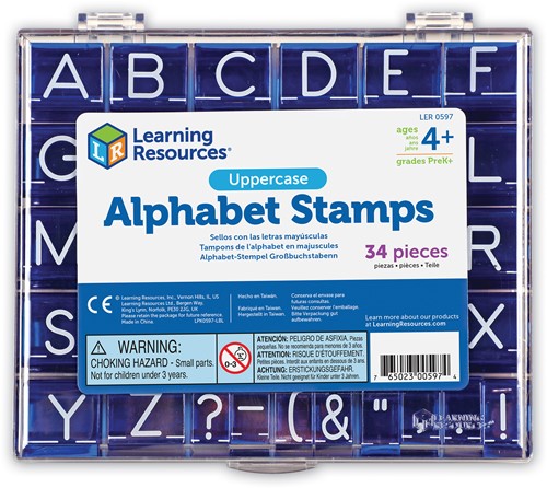 Learning Resources - Uppercase Alphabet Stamps Set