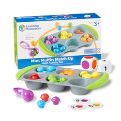 Learning Resources - Mini Muffin Match Up Math Activity Set