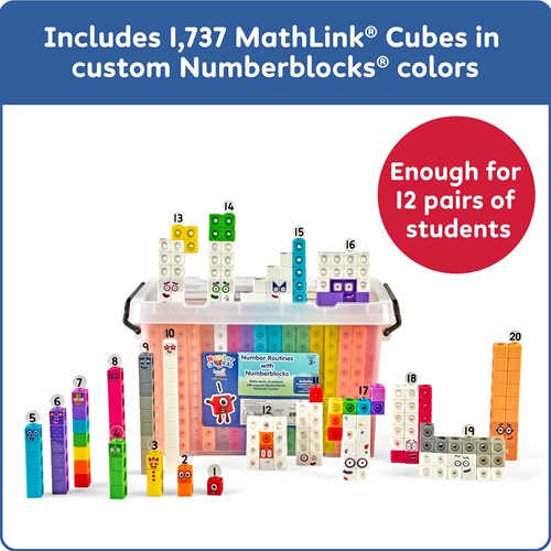 Learning Resources - MathLink® Cubes Numberblocks® Classroom Set-2