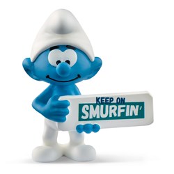 Schleich The Smurfs™  Smurf met bord