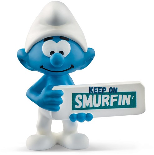 Schleich The Smurfs™  Smurf met bord