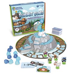 Learning Resources - Summit Sums™ Addition & Subtraction Game