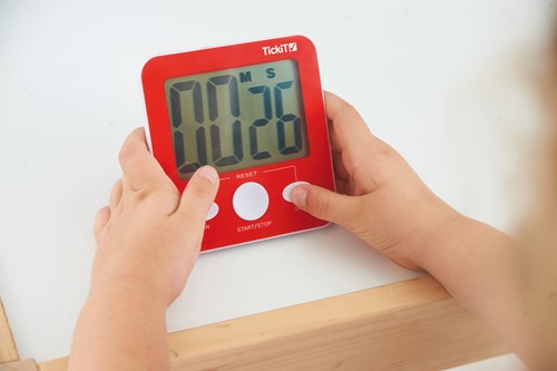 Tickit Jumbo-timer Rood-2