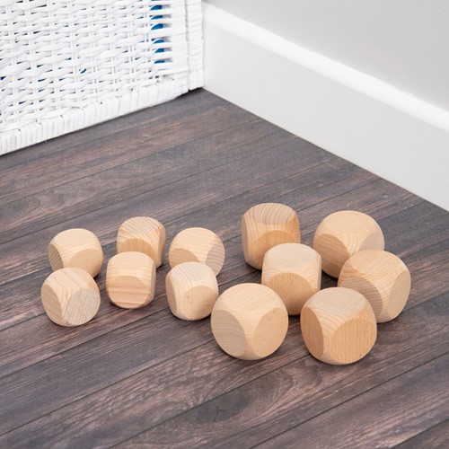 Tickit Natuurlijke Houten Kubussen-3
