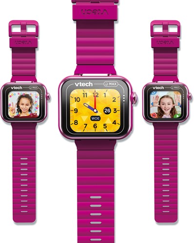 Vtech - KidiZoom Smartwatch Max Donker Roze-2