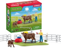 Schleich Farm World Koe wasstation-2