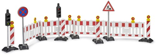 Bruder Accessoire: Verkeersveiligheidsset met Verkeerslichten-2