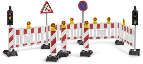 Bruder Accessoire: Verkeersveiligheidsset met Verkeerslichten-3