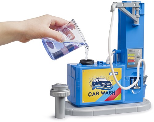 Bruder Accessoire: Tankstation met Wasplaats-3