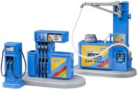 Bruder Accessoire: Tankstation met Wasplaats-2