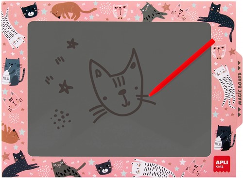 APLI - CDU 24 pcs Magische tekenborden (27x8cm)-3