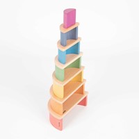 Tickit Natuurlijke Houten Architect Boog Panelen-2