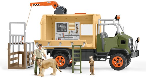 Schleich Wild Life Grote truck dierenambulance