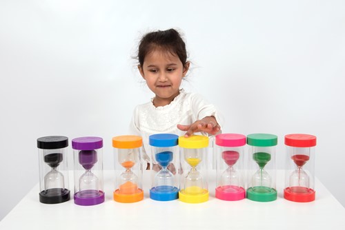 Tickit KleurBright Sand Timer 3 Minuten Gele-3