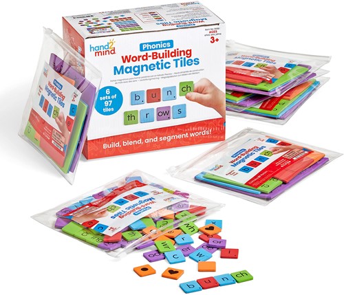 Learning Resources - Phonics WordBuilding Magnetic Tiles