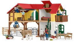 Schleich Farm World Boerderij met stal en dieren