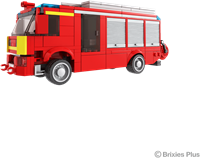 BRIXIES Plus Brandweervoertuig - 418 st