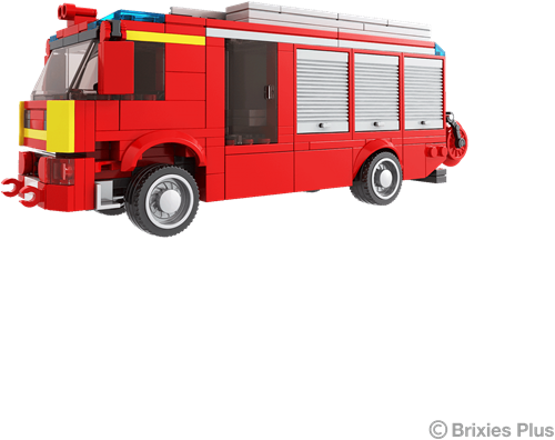 BRIXIES Plus Brandweervoertuig - 418 st