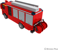 BRIXIES Plus Brandweervoertuig - 418 st-2