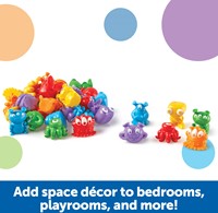 Learning Resources - Grab & Sort Fine Motor Alien Counters-2