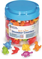 Learning Resources - Back In Time Dinosaur Counters® (Set of 72)