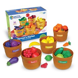 Learning Resources - Farmer's Market Colour Sorting Set