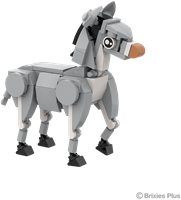 BRIXIES Plus Boerderijvriendjes Ezel - 110 st-2