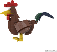 BRIXIES Plus Boerderijvriendjes Haan - 100 st