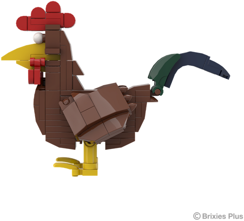 BRIXIES Plus Boerderijvriendjes Haan - 100 st