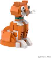 BRIXIES Plus Boerderijvriendjes Huiskat - 108 st-2