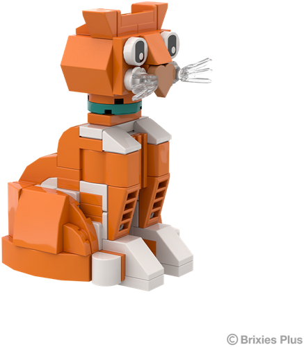 BRIXIES Plus Boerderijvriendjes Huiskat - 108 st-2