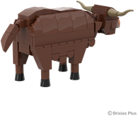 BRIXIES Plus Boerderijvriendjes Hooglander - 149 st