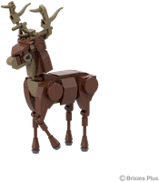 BRIXIES Plus Boerderijvriendjes Hert - 125 st