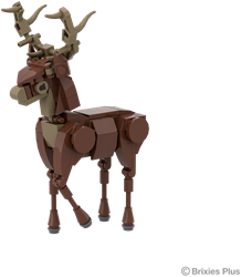 BRIXIES Plus Boerderijvriendjes Hert - 125 st