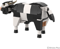 BRIXIES Plus Boerderijvriendjes Koe - 140 st