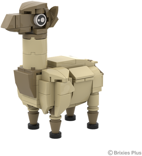 BRIXIES Plus Boerderijvriendjes Lama - 102 st-2