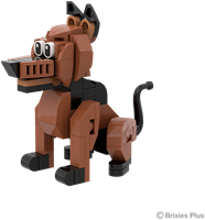 BRIXIES Plus Boerderijvriendjes Duitse herder - 110 st