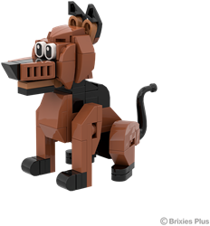 BRIXIES Plus Boerderijvriendjes Duitse herder - 110 st