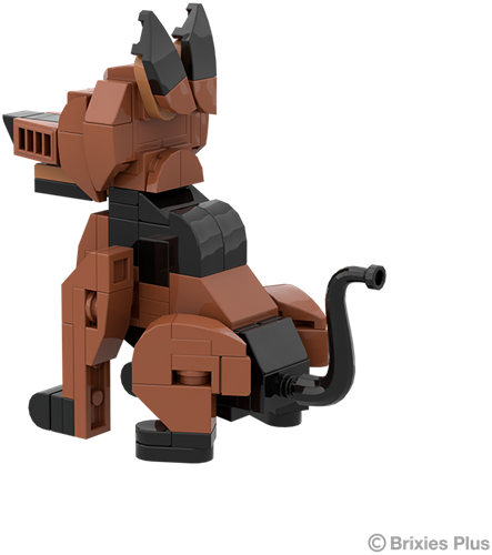 BRIXIES Plus Boerderijvriendjes Duitse herder - 110 st-2