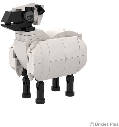 BRIXIES Plus Boerderijvriendjes Schaap - 91 st-2