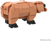 BRIXIES Plus Boerderijvriendjes Varken - 124 st