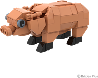 BRIXIES Plus Boerderijvriendjes Varken - 124 st-2