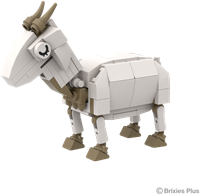 BRIXIES Plus Boerderijvriendjes Geit - 100 st-2