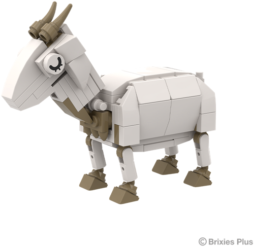 BRIXIES Plus Boerderijvriendjes Geit - 100 st-2