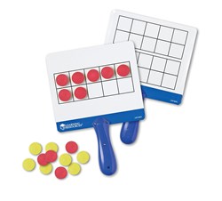 Learning Resources - Magnetic Ten Frame Boards (Set of 4)