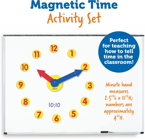 Learning Resources - Magnetic Time Activity Set-2