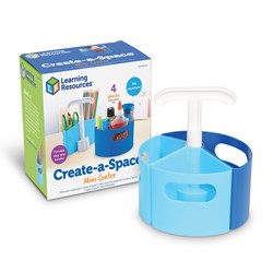 Learning Resources - Create-a-Space™ Mini-Centre - Blue