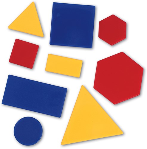 Learning Resources - Attribute Blocks Desk Set-3