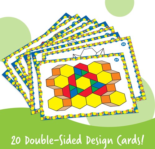 Learning Resources - Pattern Block Design Cards-2
